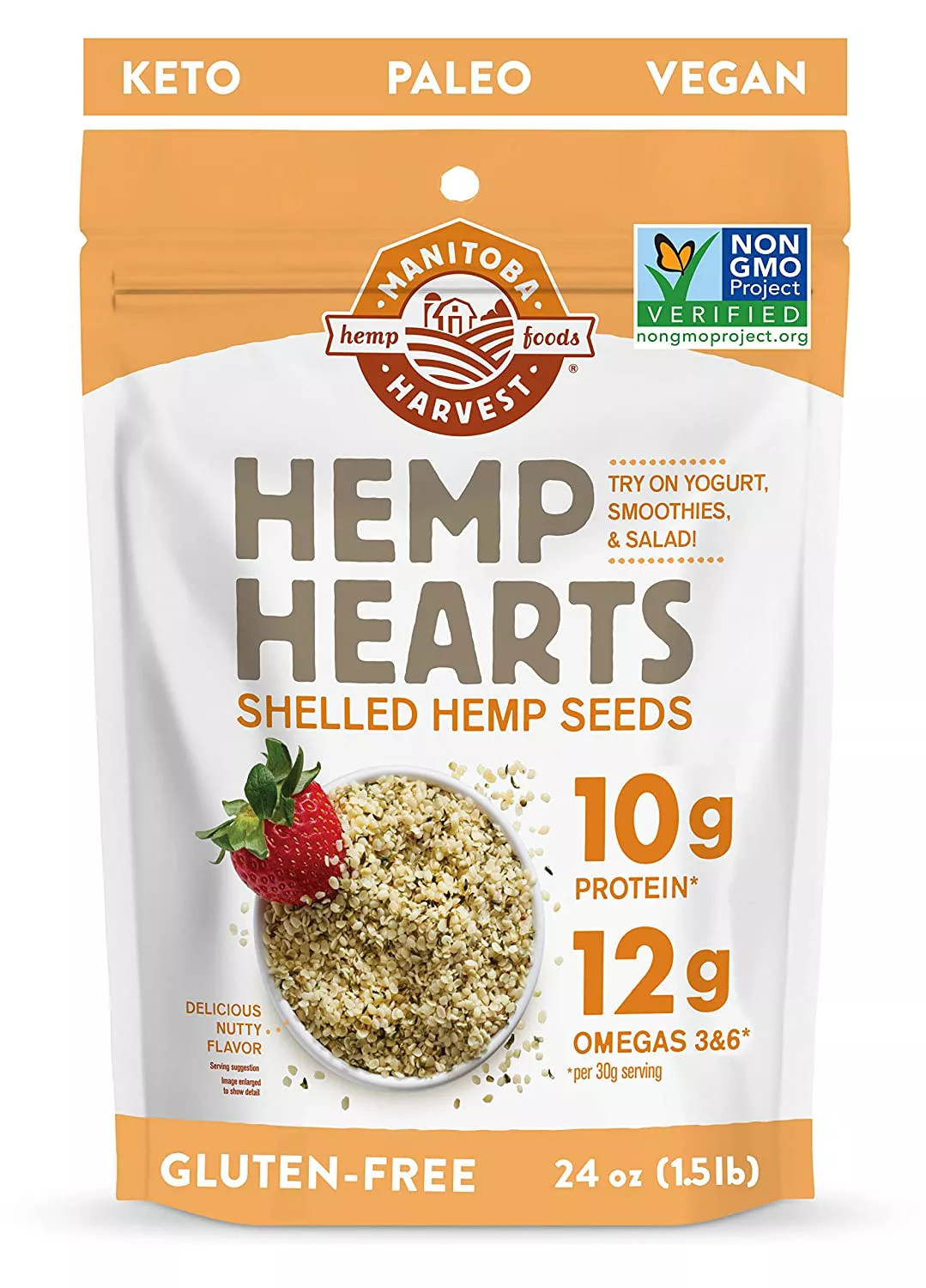 Manitoba Harvest Hemp Hearts Shelled Hemp Seeds