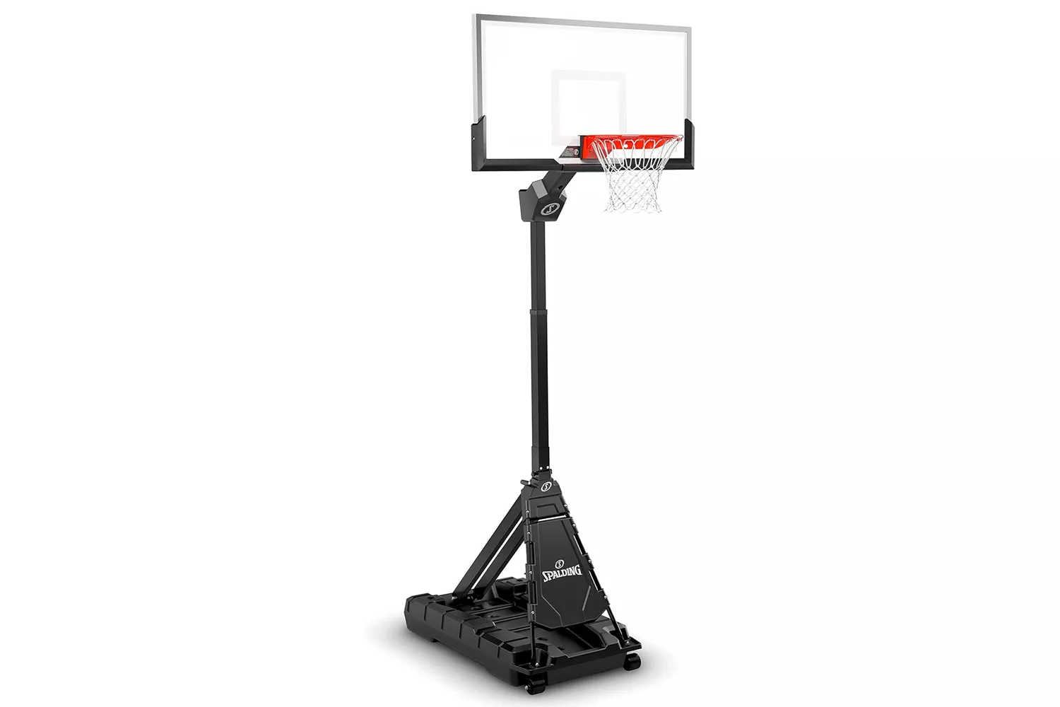 Spalding Momentous EZ Assembly Acrylic Portable Basketball Hoop