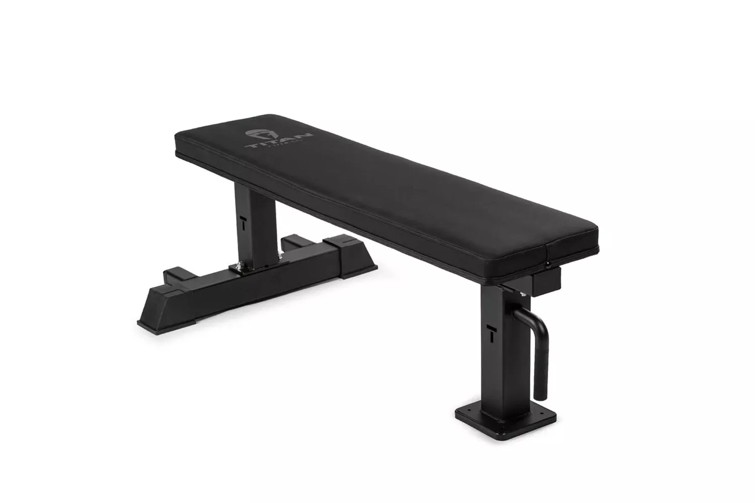 Titan Fitness Elite Series Single Post Flat Bench