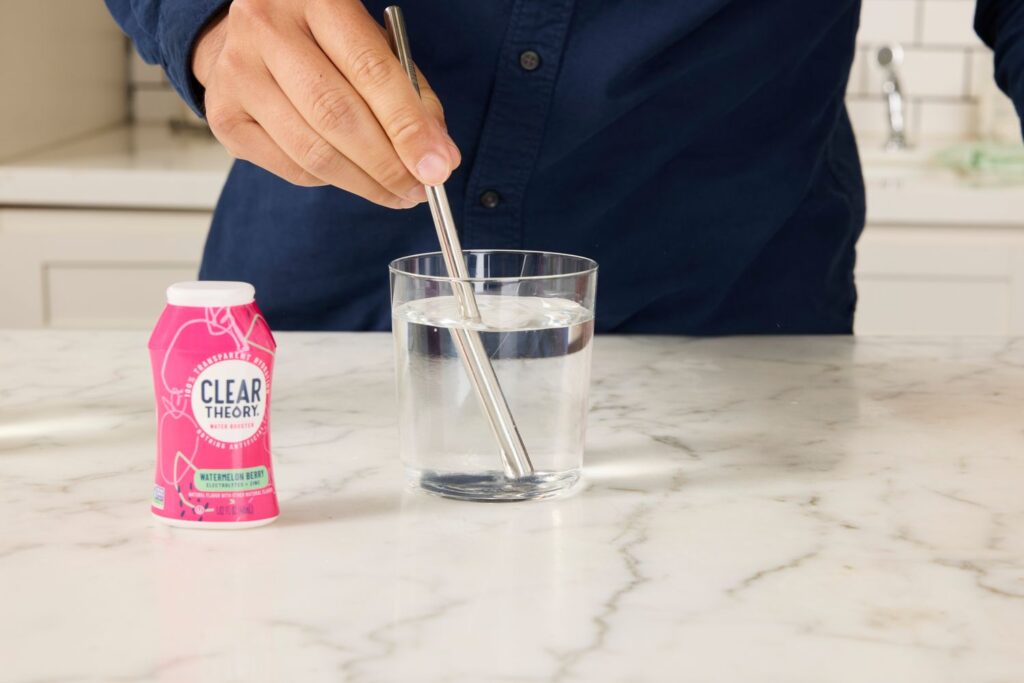 Best water flavorings 2025 - Clear Theory blue raspberry water flavoring tested for taste and quality