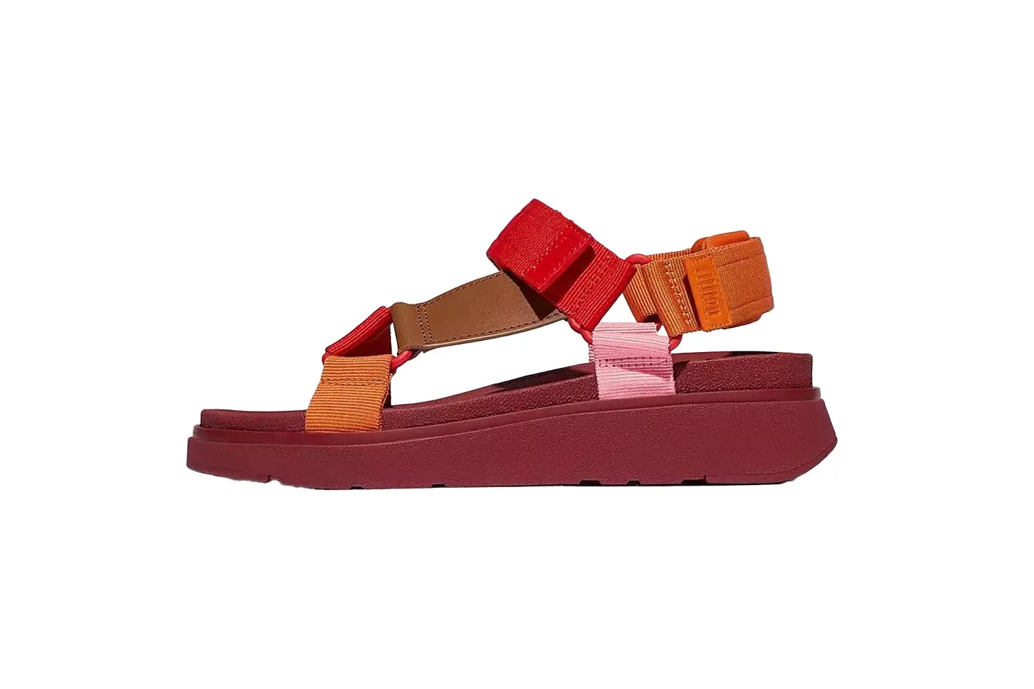 FitFlop Women's GEN-FF Adjustable Webbing/Leather Back-Strap Sandals