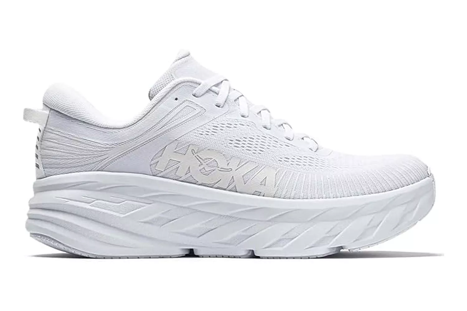 Hoka Bondi 8 in White