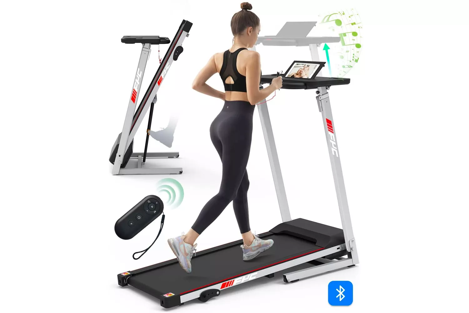 Amazon FYC Folding Treadmill with Desk