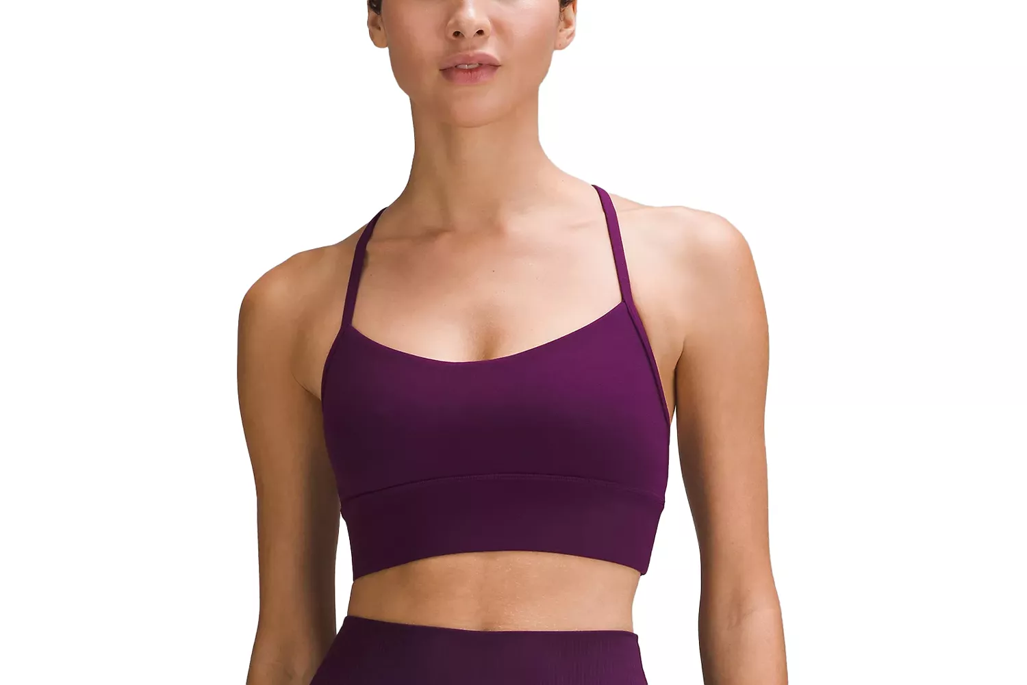 lululemon Flow Y Nulu Longline Bra Light Support AâC Cups